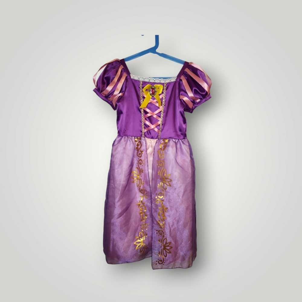 Relibeauty Purple and Gold Kids Princess Costume size 130 6 7